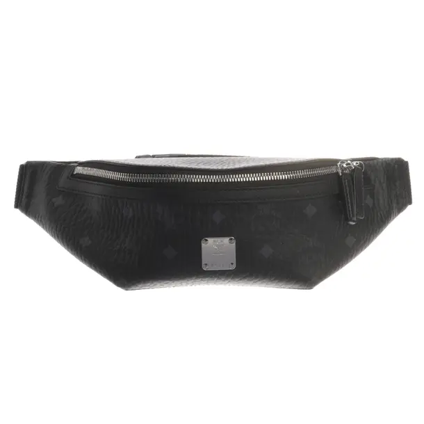 Bum Bag, in Gray, Leather, MCM