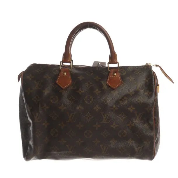 Handbag, in Brown, Canvas, Louis Vuitton