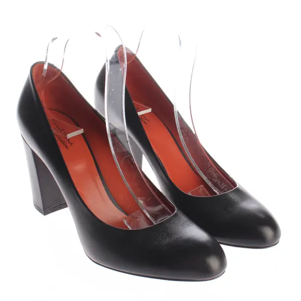 Pumps, in Schwarz, Santoni