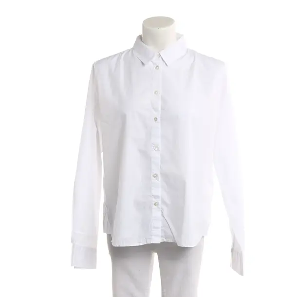 Bluse, in Weiß, Baumwolle, Robert Friedman