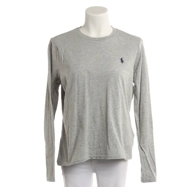 Longsleeve, in Hellgrau, Baumwolle, Polo Ralph Lauren