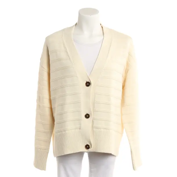 Strickjacke, in Pastellgelb, Baumwolle, Gant