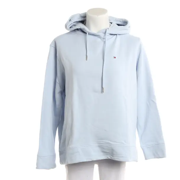 Hoodie, in Hellblau, Baumwolle, Tommy Hilfiger