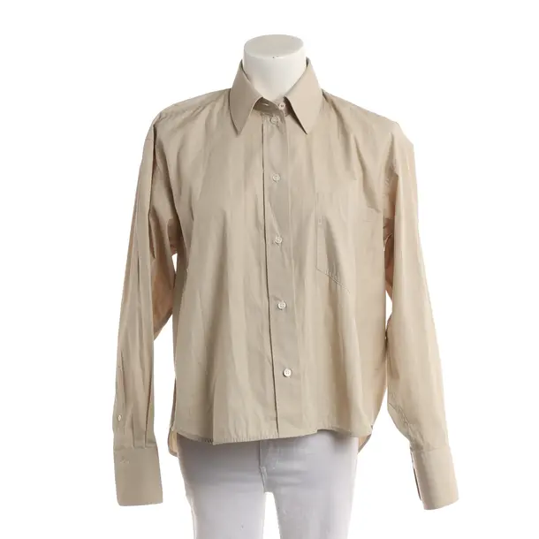 Blouse, in Beige, Cotton, Victoria Beckham