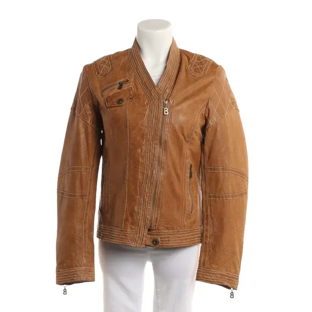 Lederjacke, in Braun, Leder, Bogner