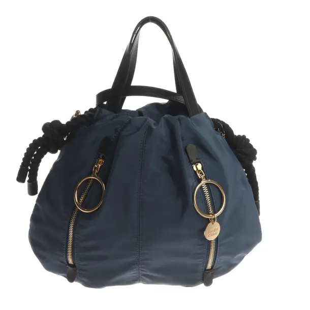 Handbag, in Blue, Polyester, See by Chloé