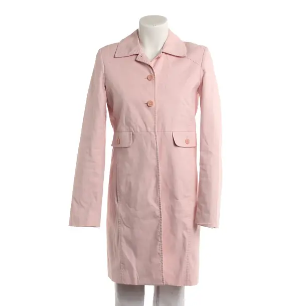 Mid-Season Coat, in Light Pink, Cotton, Tommy Hilfiger