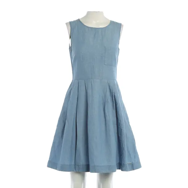 Dress, in Blue, Linen, Woolrich