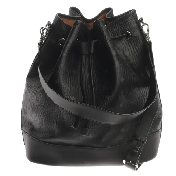Bucket Bag, in Black, Leather, MCM