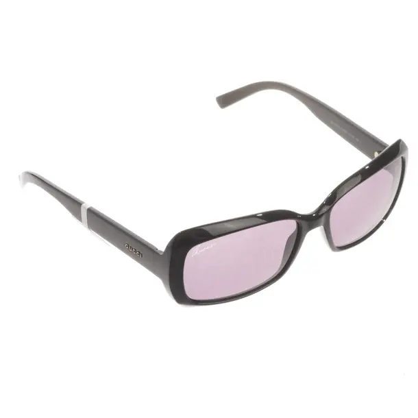 Sonnenbrille, in Schwarz, Kunststoff, Gucci