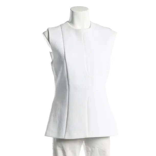 Top, in White, Cotton, Victoria Beckham