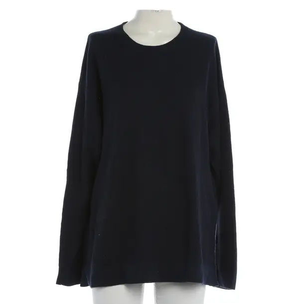 Pullover, in Navy, Leinen, Closed