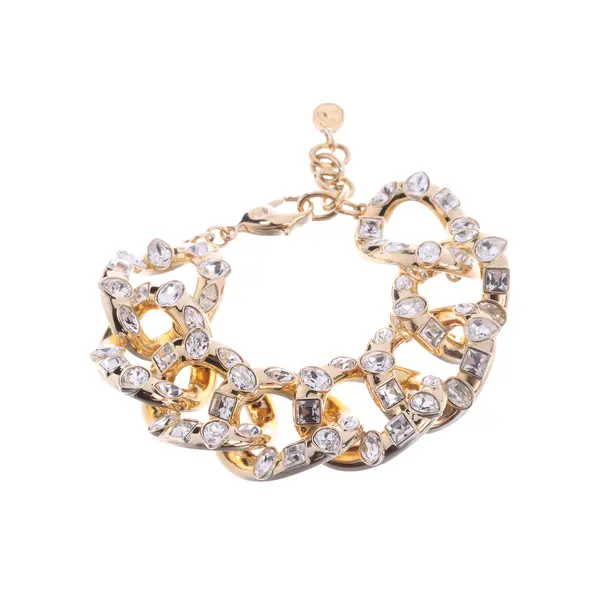 Bracciale, in Oro, Metallo (metallico, metallizzato), Swarovski