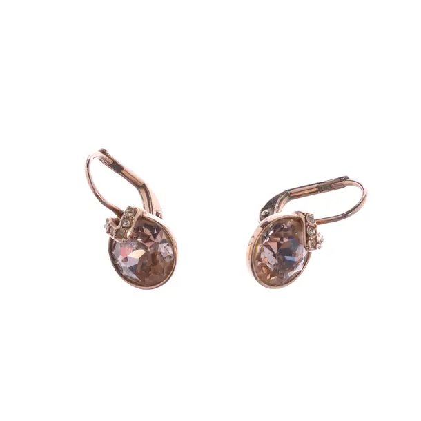 Orecchini, in Oro rosa, Metallo (metallico, metallizzato), Swarovski
