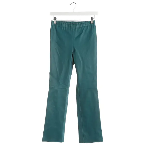 Pantaloni, in Verde, Pelle, Stouls