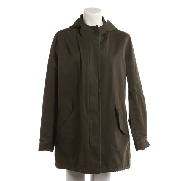 Summer Coat, in Green, Cotton, Fuchs Schmitt
