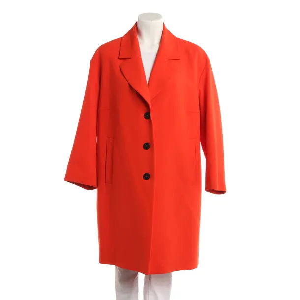 Mid-Season Coat, in Red, Polyester, Fuchs Schmitt