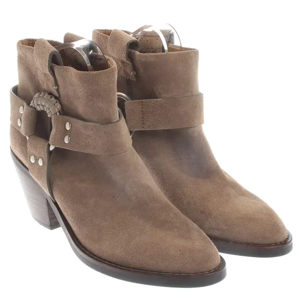 Ankle Boots, in Light Brown, See by Chloé
