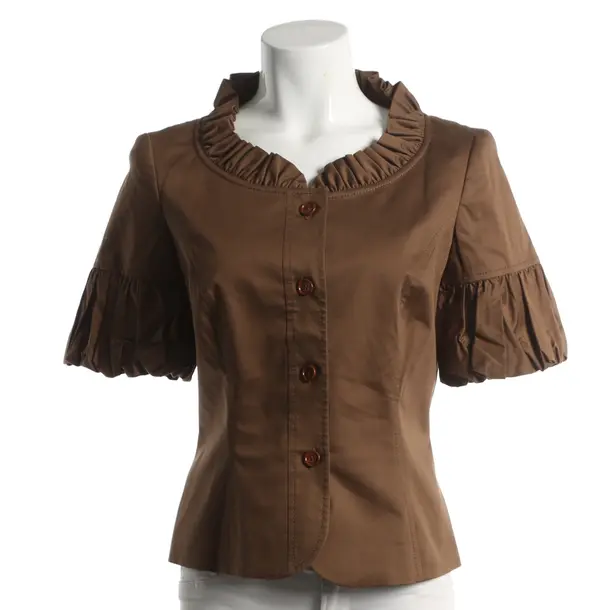 Blouse, in Brown, Cotton, Escada