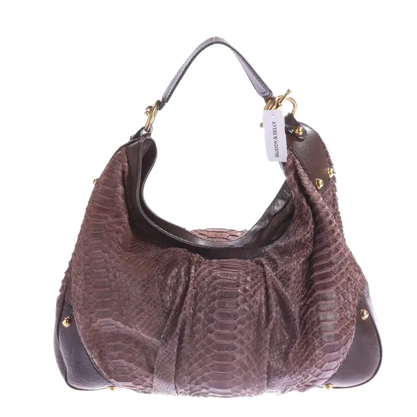 Schultertasche, in Braun, Leder, Gucci