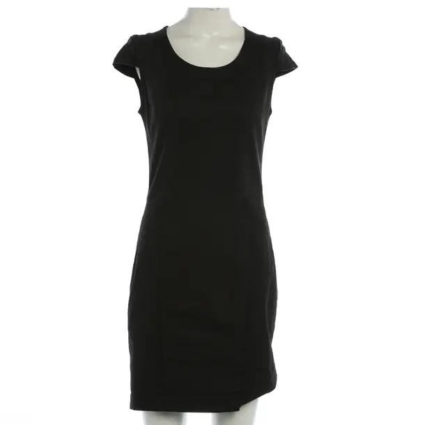 Kleid, in Schwarz, Baumwolle, Hugo Boss Orange