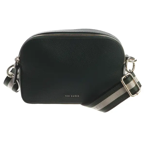 Schultertasche, in Grün, Leder, Ted Baker