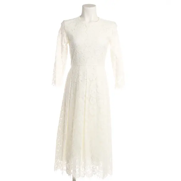 Cocktail Dress, in White, Cotton, Ivy Oak