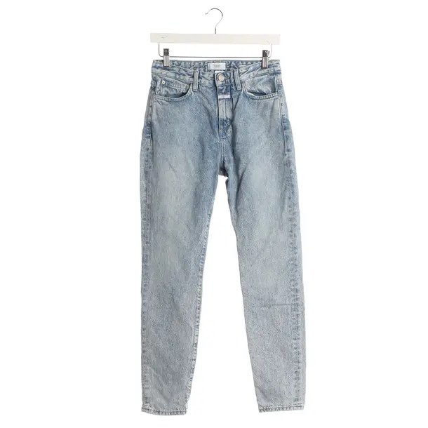 Slim Fit Jeans, in Light Blue, Cotton, Closed