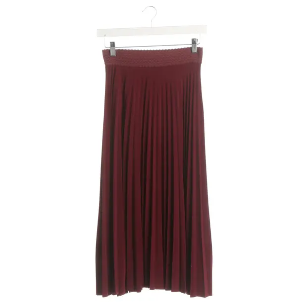 Skirt, in Bordeaux, Polyester, Rich & Royal