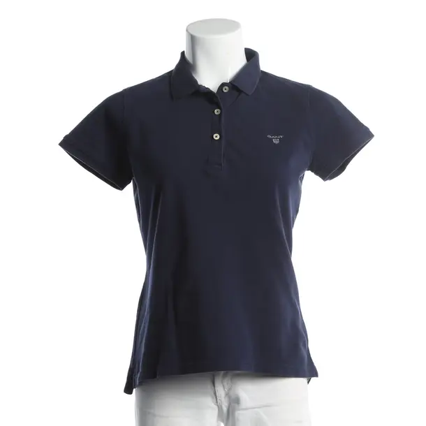 Poloshirt, in Navy, Baumwolle, Gant