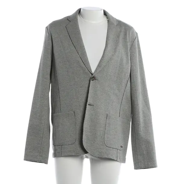 Blazer, in Gray, Cotton, Hugo Boss Orange