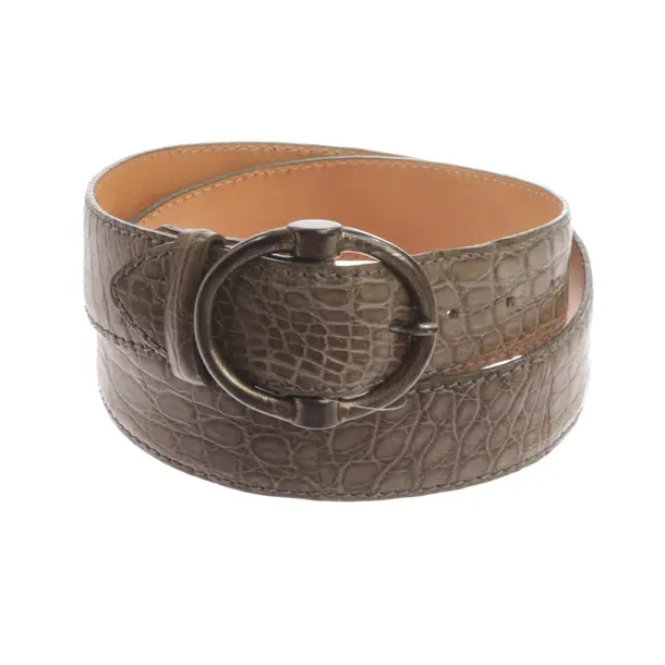 Belt, in Light Brown, Leather, Reptile´s House