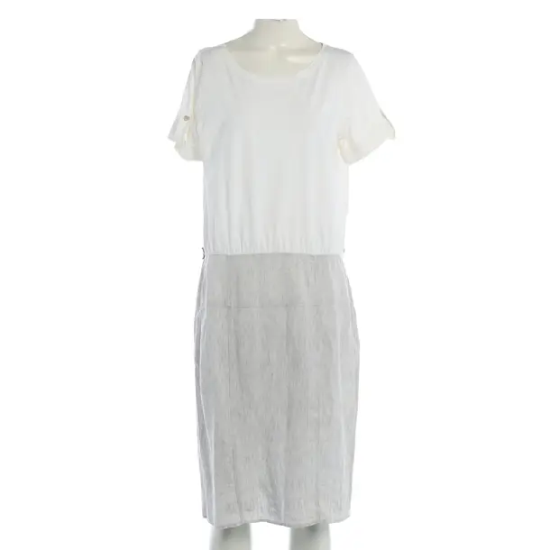 Dress, in White, Cotton, Fabiana Filippi