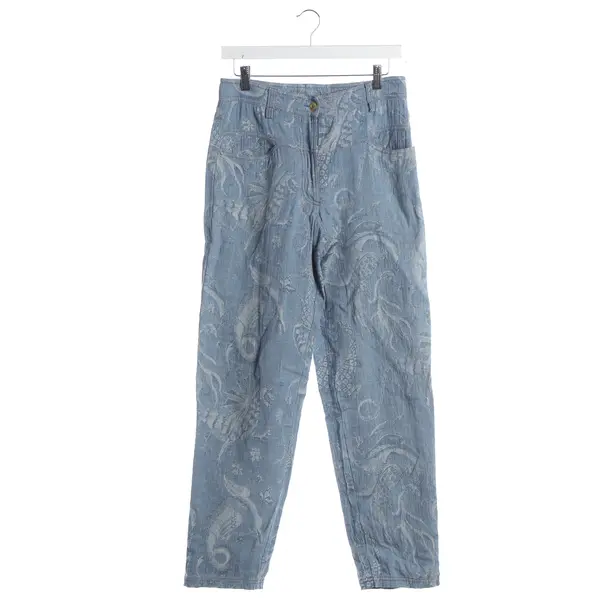 Jeans Slim Fit, in Hellblau, Baumwolle, Maison Common