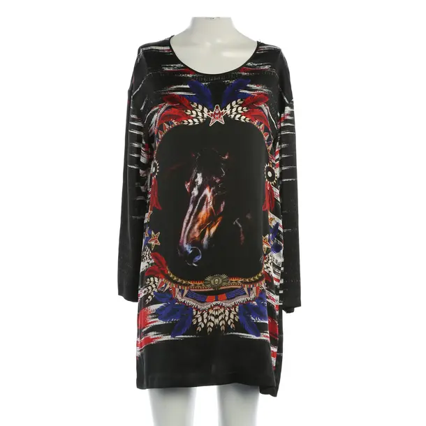 Dress, in Multicolored, Silk, Just Cavalli