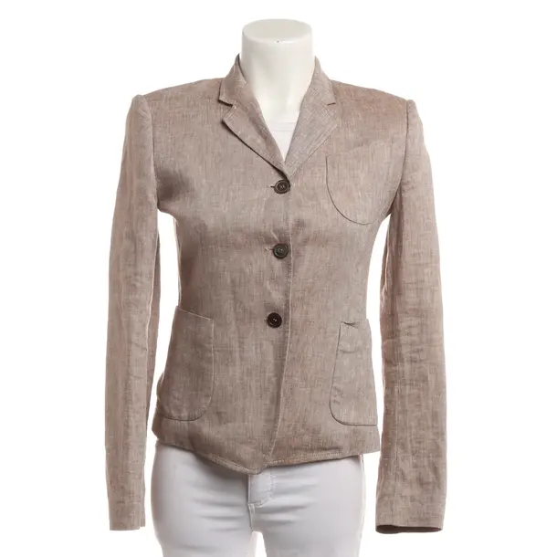Blazer, in Marrone, Lino, Strenesse