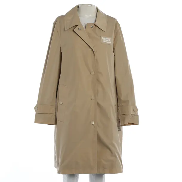 Mid-Season Coat, in Brown, Polyester, Burberry