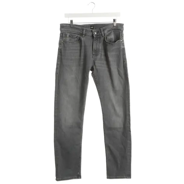 Slim Fit Jeans, in Gray, Cotton, Hugo Boss Black Label