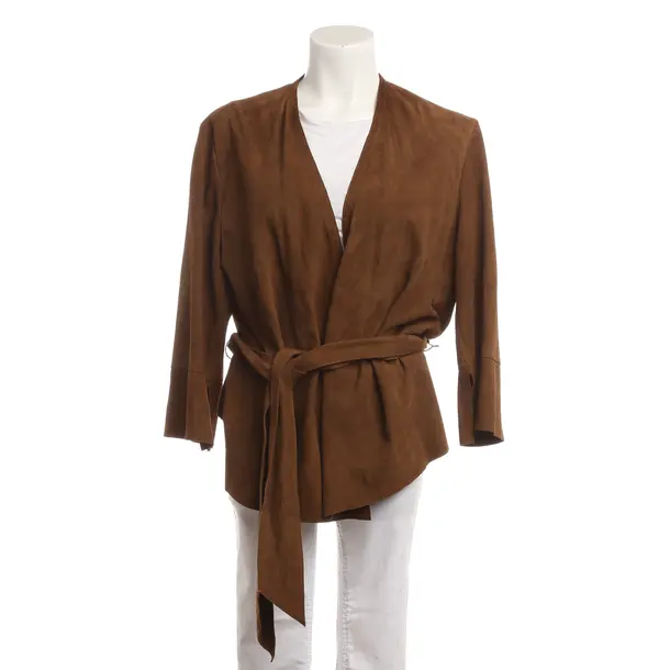 LeatherJacket, in Brown, Leather, Riani