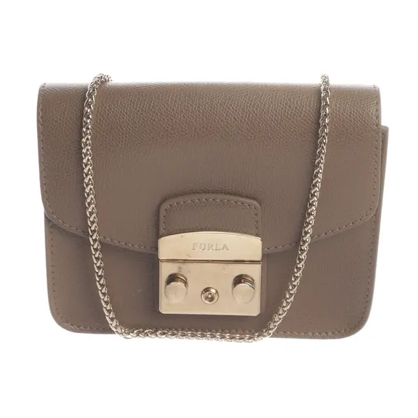 Cross Body Bag, in Camel, Leather, Furla
