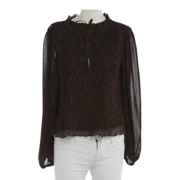 Blouse, in Brown, Polyester, Ganni