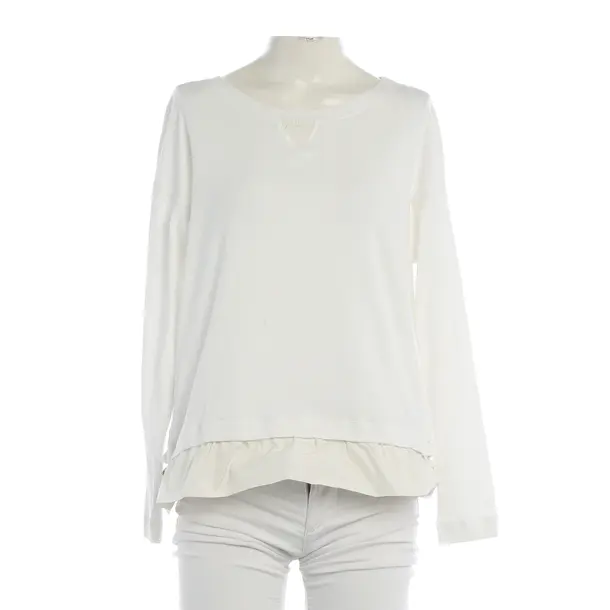 Manica lunga, in Bianco, Cotone, Marc Cain Sport