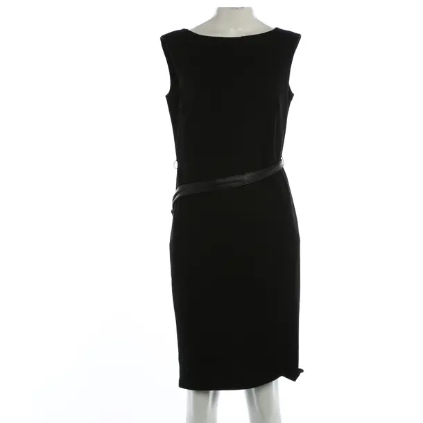 Dress, in Black, Wool, Escada