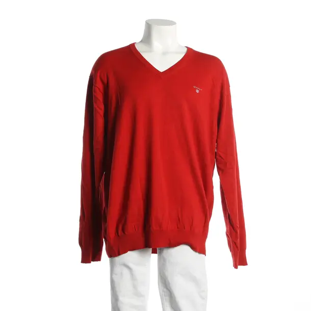 Pullover, in Rot, Baumwolle, Gant