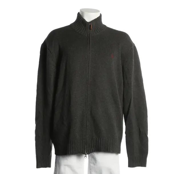 Cardigan, in Grigio scuro, Cotone, Polo Ralph Lauren