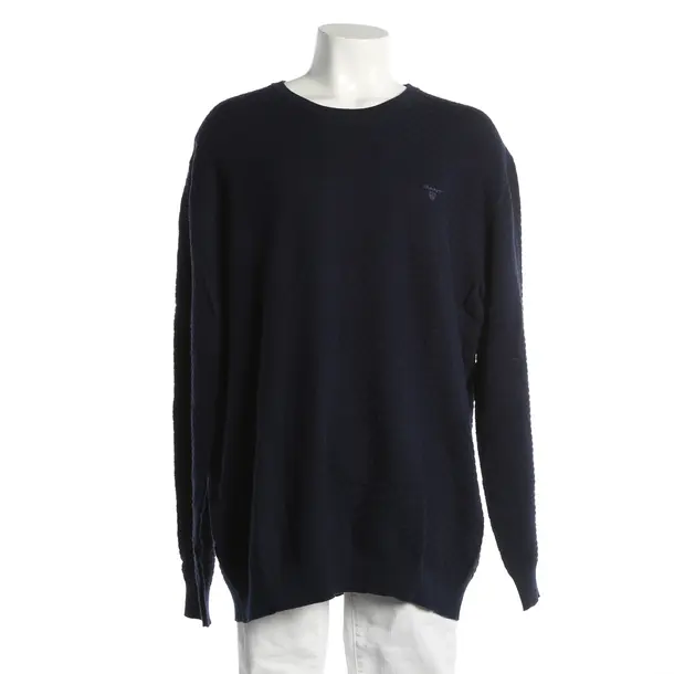 Pullover, in Navy, Baumwolle, Gant