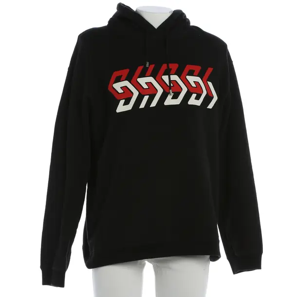 Felpa con cappuccio, in Nero, Cotone, Gucci