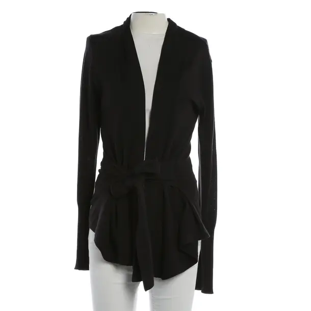 Cardigan, in Black, Silk, Diane von Furstenberg