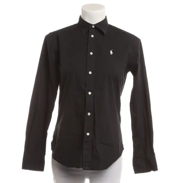 Blouse, in Black, Cotton, Polo Ralph Lauren