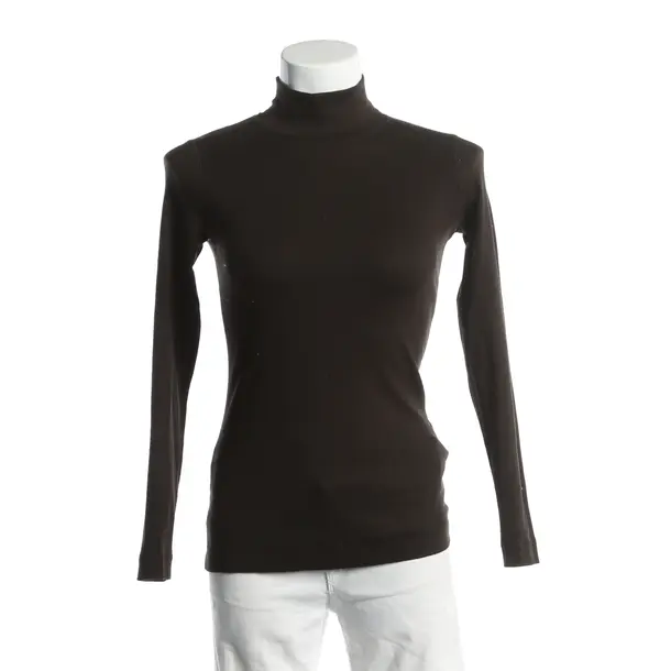 Long Sleeve Shirt, in Brown, Cotton, Marc Cain Sports